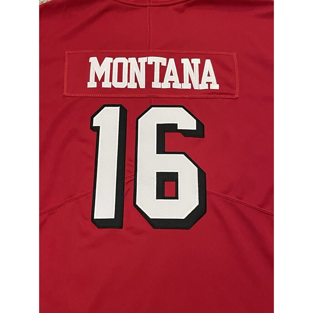 Nike Joe Montana NFL Football Jersey On Field XXL San Francisco 49ers - Picture 4 of 4